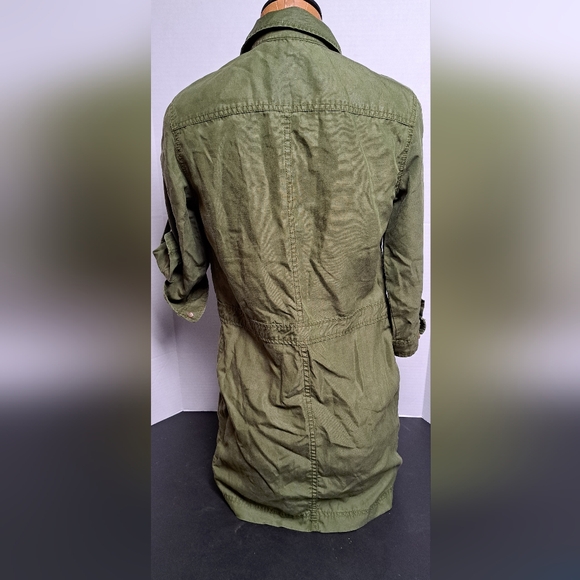 Armani Exchange military green dress size 4 - Picture 2 of 5